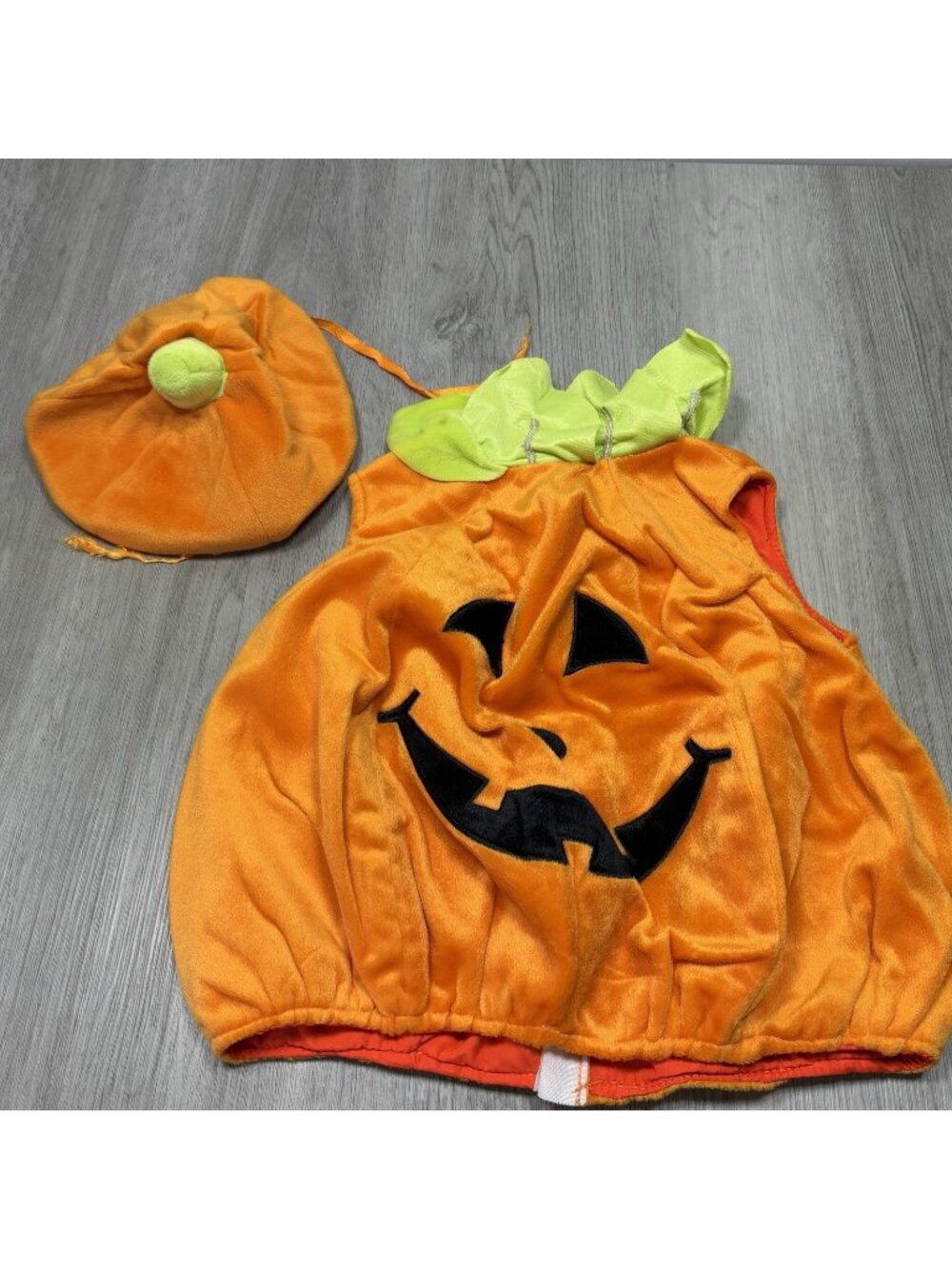 Infant Toddler Jolly Jack O'Lantern Costume Up to 24 Months Pumpkin